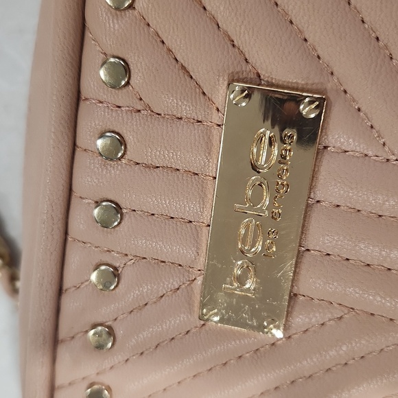 Bebe Hannah Camera Crossbody Beige EUC - Picture 6 of 11